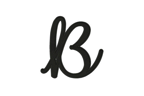 Alphabet B: Elegant, Versatile Letter for Boutique Apparel