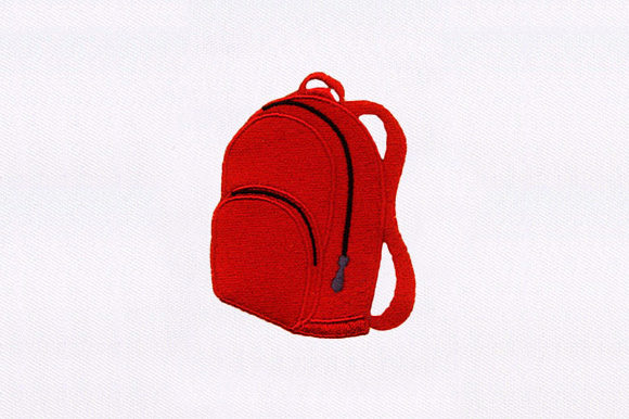Backpack Embroidery Design