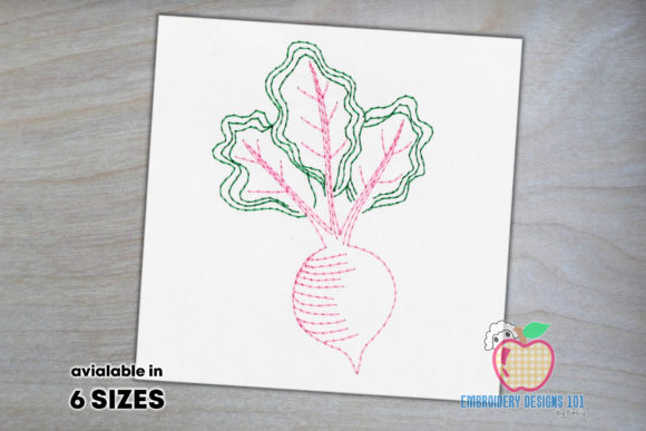 Fresh Organic Beets Bean Stitch