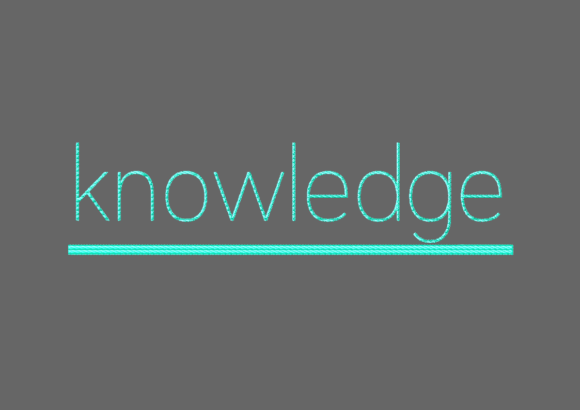 Knowledge Embroidery Design Review