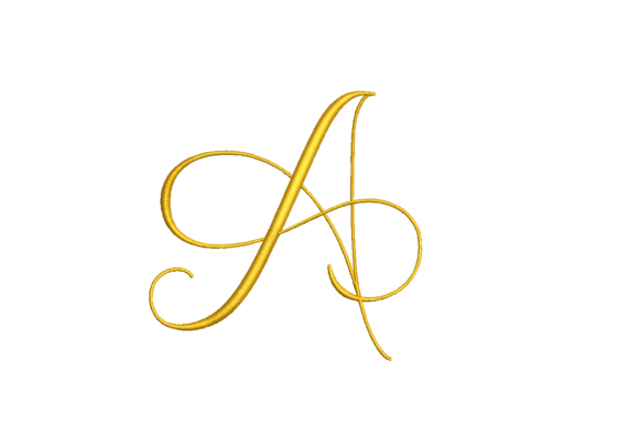Letter a Design: A Charming, Versatile Embroidery Starter