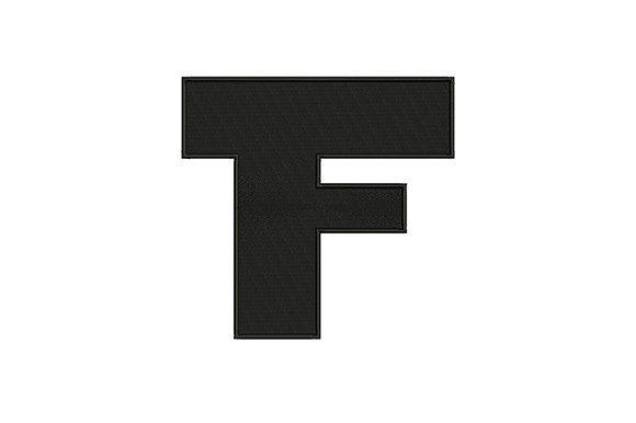 Letter F: A Thoughtful, Versatile Alphabet Embroidery Design