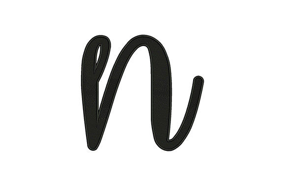 Lower Case Alphabet N