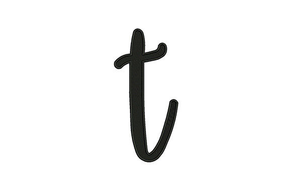 Lower Case Alphabet T