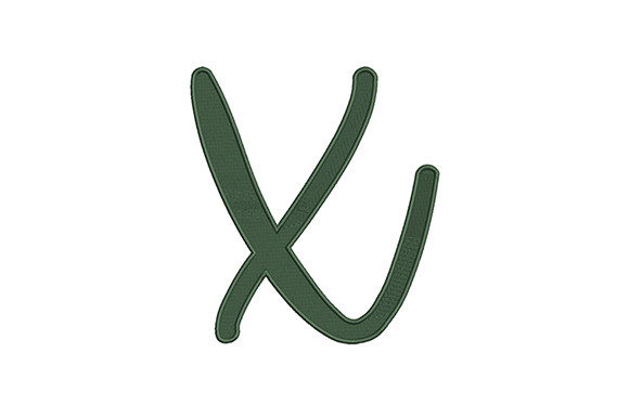 Lower Case Alphabet X
