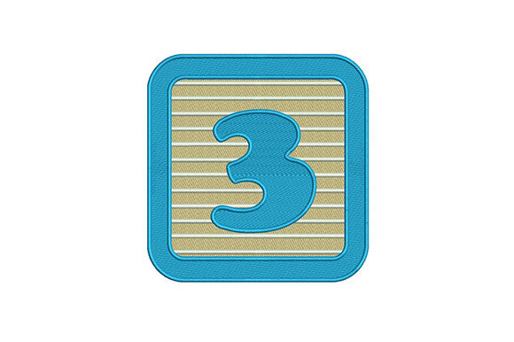 Number Three Embroidery Design Review