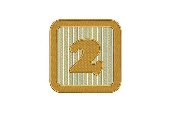 Number Two 2: A Clean, Versatile Embroidery Design for Real Projects