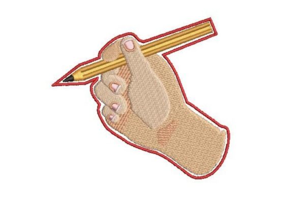 Pencil in Hand: A Back-to-School Embroidery Gem