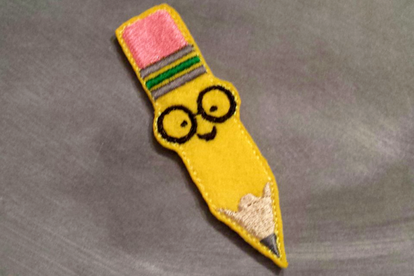 Pencil Nerd: A Charming Appliqué for Thoughtful Handmade Gifts