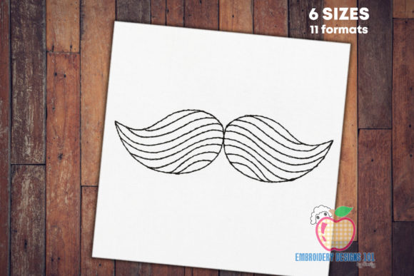 Retro Mustache Symbol: A Playful Seasonal Staple