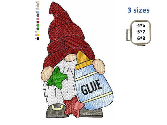 School Gnome with Glue