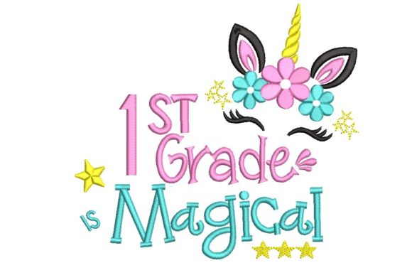 Unicorn 1st Grade Magical